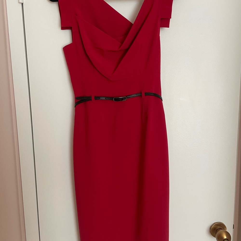 Elegant Red Women's Dress
